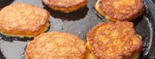 оладьи из тыквы с сыром. Шаг 6