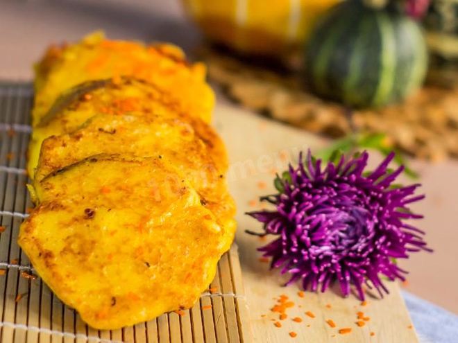 Рецепт оладий из тыквы в духовке