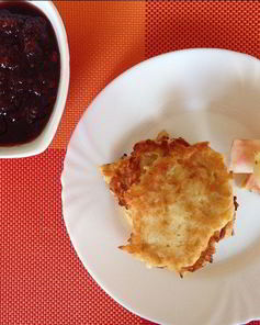 Оладьи из яблок