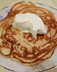 Оладьи кефирные