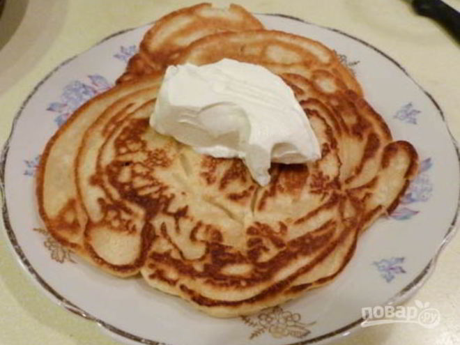 Рецепт оладий кефирных