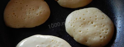 оладьи классические на кефире. Шаг 5