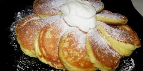 Оладьи лимонные