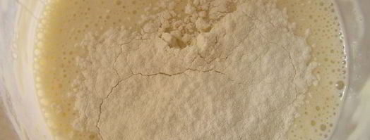 оладьи на кефире с лимонным кремом. Шаг 2