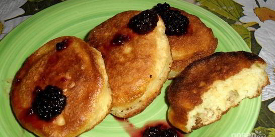 Оладьи на кефире