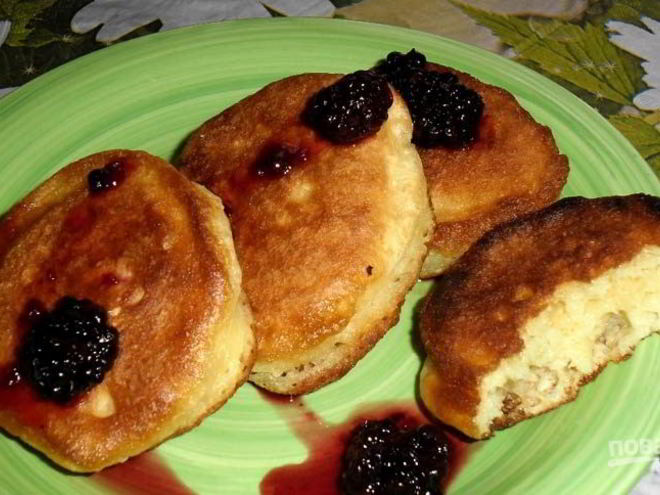 Рецепт оладий на кефире