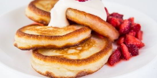 Оладьи на кислом молоке