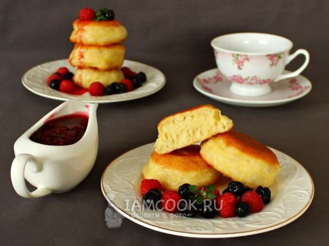 Рецепт оладий на молоке и сухих дрожжах