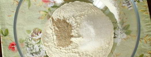 оладьи на молоке и сухих дрожжах. Шаг 3