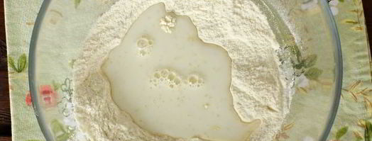 оладьи на молоке и сухих дрожжах. Шаг 4