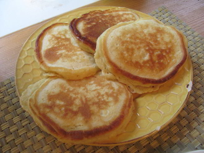 Рецепт оладий на пиве