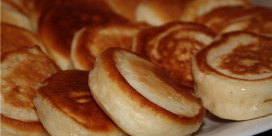 Оладьи на простокваше пышные