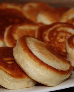 Оладьи на простокваше пышные