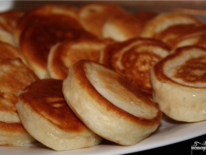 Рецепт оладий на простокваше пышные