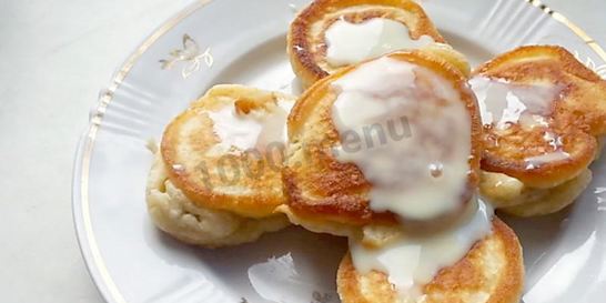 Оладьи на ряженке пышные быстро и вкусно