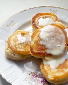 Оладьи на ряженке пышные быстро и вкусно