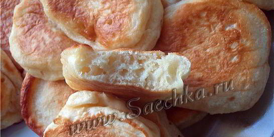 Оладьи на ряженке