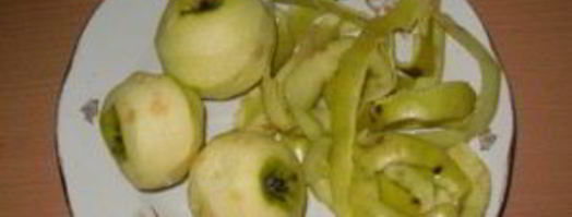 оладьи на воде с яблоками. Шаг 4