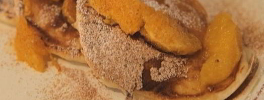 оладьи с апельсиновым соусом и корицей. Шаг 8