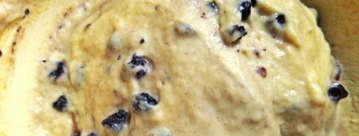 оладьи с черникой и шоколадом. Шаг 4