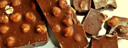 оладьи с черникой и шоколадом. Шаг 7