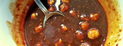 оладьи с черникой и шоколадом. Шаг 9