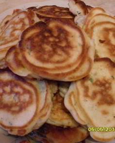 Оладьи с рыбой