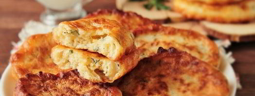 оладьи с сыром на кефире. Шаг 12