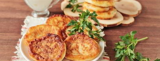 оладьи с сыром на кефире. Шаг 11