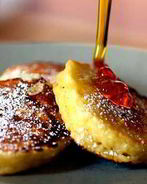 Оладьи с творогом на кефире