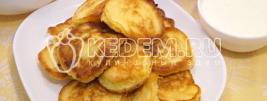 оладьи с тыквой вкусные. Шаг 9