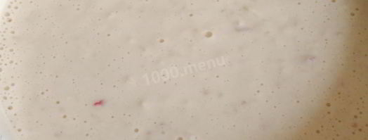 оладьи с яблоками на кефире. Шаг 8