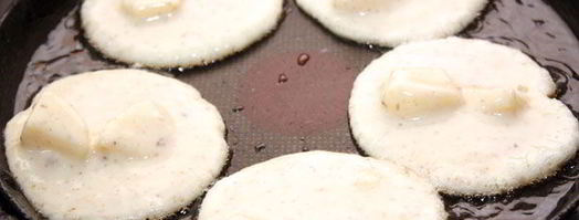 оладьи с яблоками. Шаг 4