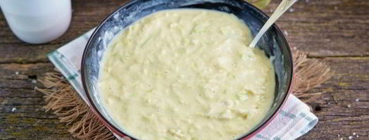 оладьи с яблоком и кабачком. Шаг 5