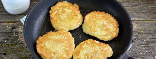 оладьи с яблоком и кабачком. Шаг 6