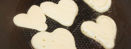 оладьи-сердечки. Шаг 6