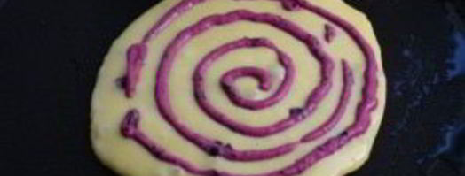 оладьи спиральки. Шаг 8