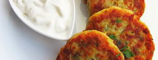 овощные оладьи с мясом. Шаг 6