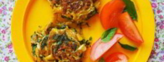 овощные оладьи. Шаг 3