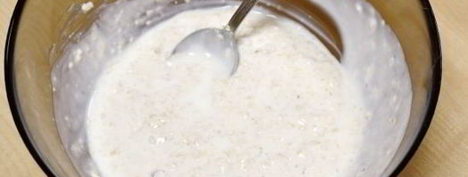 овсяные оладьи на кефире. Шаг 4