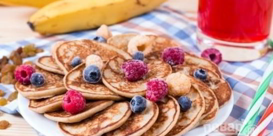 Овсяные оладьи на воде