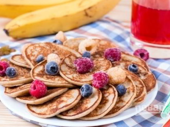 Рецепт овсяных оладий на воде