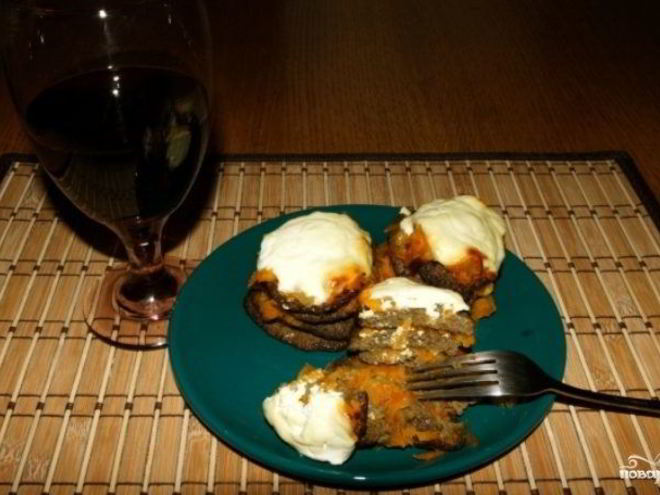 Рецепт печеночных оладий из свиной печени