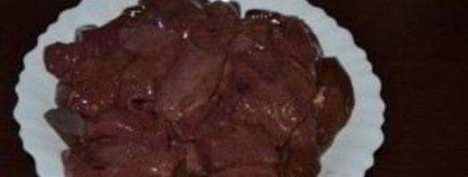 печеночные оладьи из свиной печени. Шаг 2