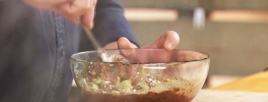 печеночные оладьи с сельдереем. Шаг 2