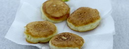 пышные оладьи на кефире. Шаг 8