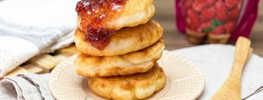 пышные оладьи на теплом кефире. Шаг 12