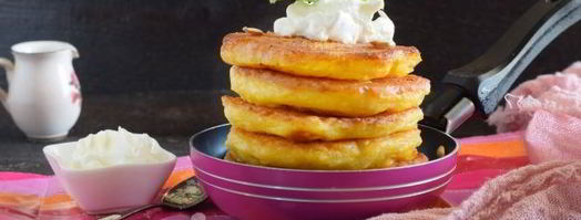 пышные оладьи с тыквой на кефире. Шаг 13