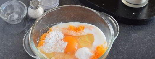 пышные оладьи с тыквой на кефире. Шаг 7