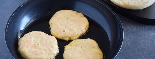 пышные оладьи с тыквой на кефире. Шаг 10